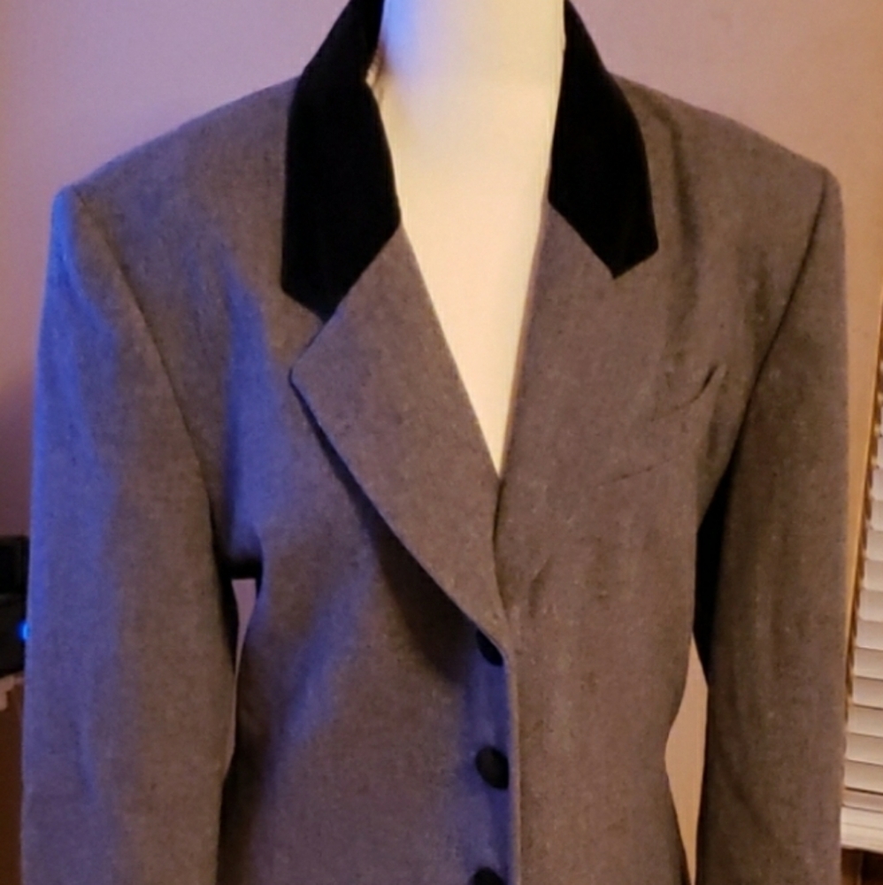 Pendleton Pure Virgin Wool Gray Jacket - image 1